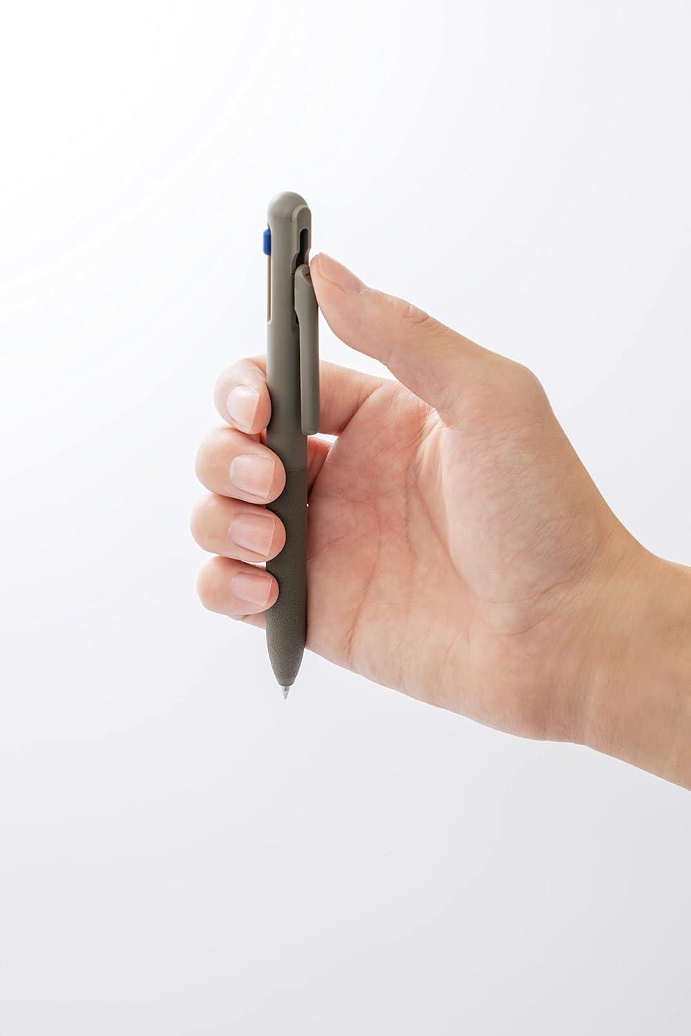 image:imagePentel BXAC37A Calme TriColor Ballpoint Pen 003 inches 07 mm Black