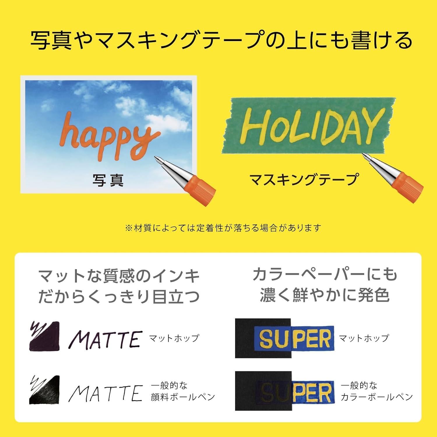 image:imagePentel Color Ballpoint Pen Matte Hop Brown 10 Pens K110VE7 Colors Dream