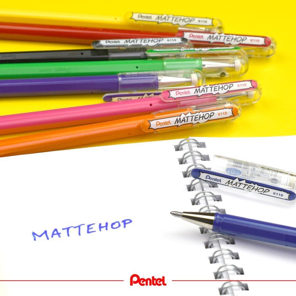 image:imagePentel Color Ballpoint Pen Matte Hop Brown 10 Pens K110VE7 Colors Sweet