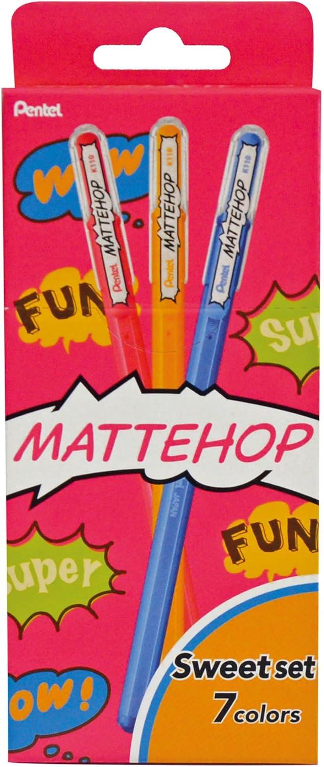 image:imagePentel Color Ballpoint Pen Matte Hop Brown 10 Pens K110VE7 Colors Sweet