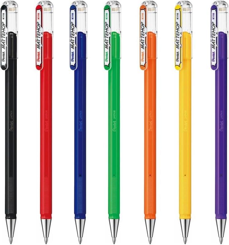 image:imagePentel Color Ballpoint Pen Matte Hop Brown 10 Pens K110VEAssorted