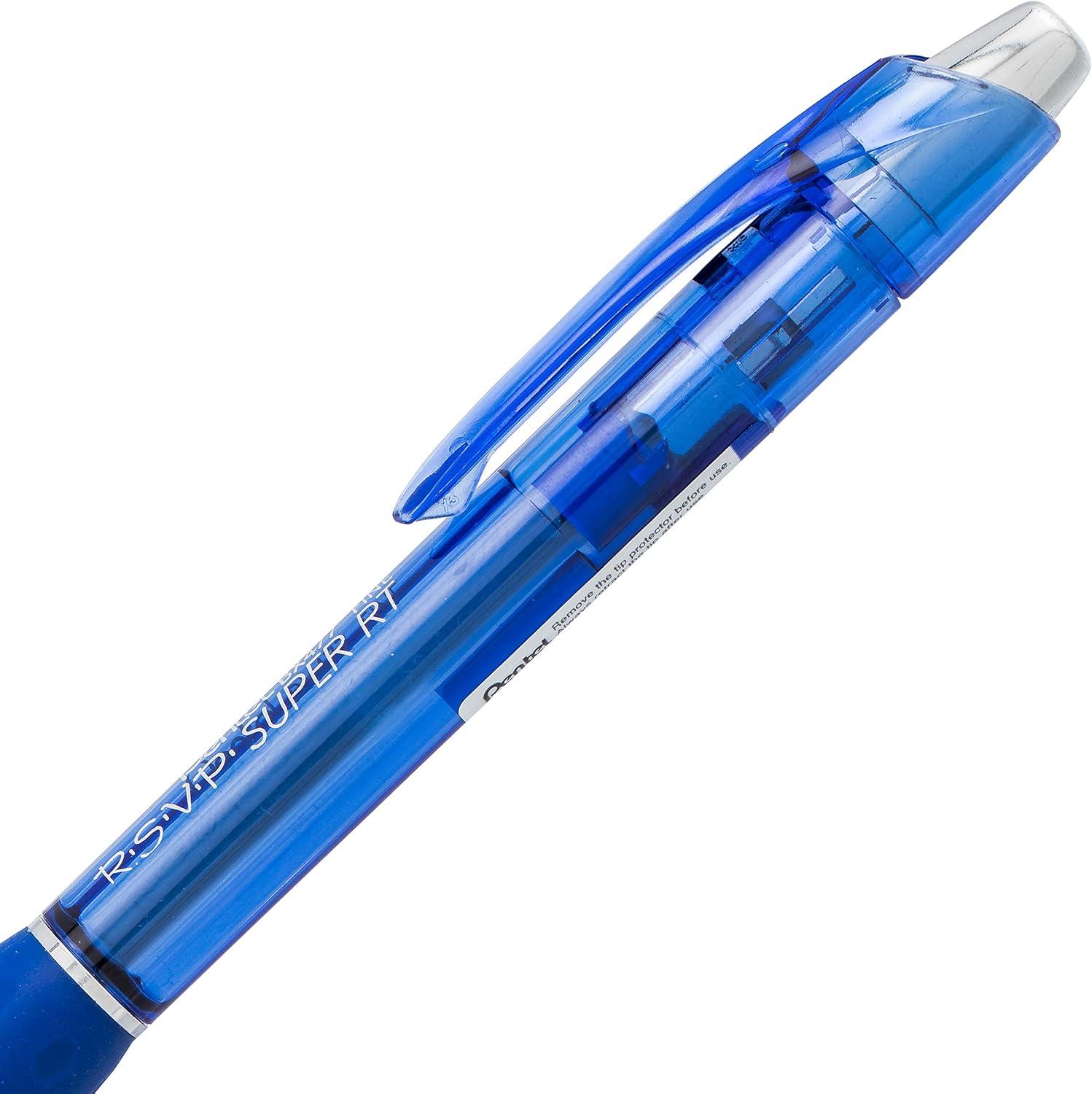 image:imagePentel RSVP Super RT Ballpoint Pen 07mm Fine Line Violet Ink BX477VBlue