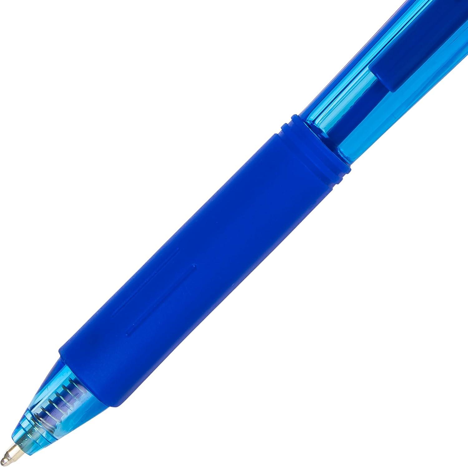image:imagePentel Wow Retractable Ballpoint Pen 10mm Medium Line Blue Ink Pack of 5 BK440BP5C