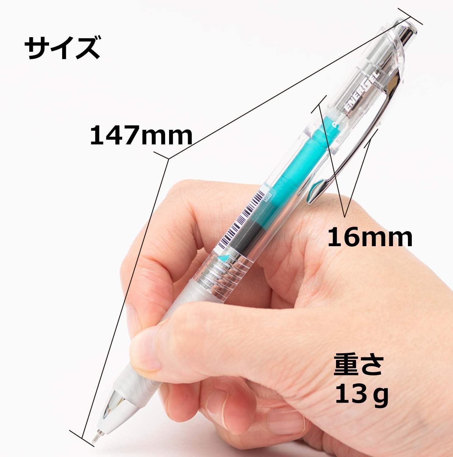 image:imagePentel XBLN75TLS3 EnerGel Ballpoint Pen 05mm Turquoise Blue