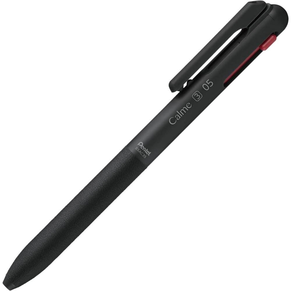 image:imagePentel BXAC35A TriColor Ballpoint Pen Calme 05mm Black