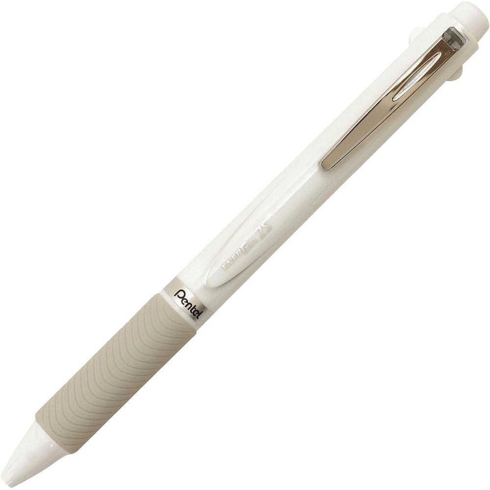 image:imagePentel MultiPen Energel Needle Ballpoint Pen Ink 05mm Mechanical Pencil RedBlack XBLW355Awhite