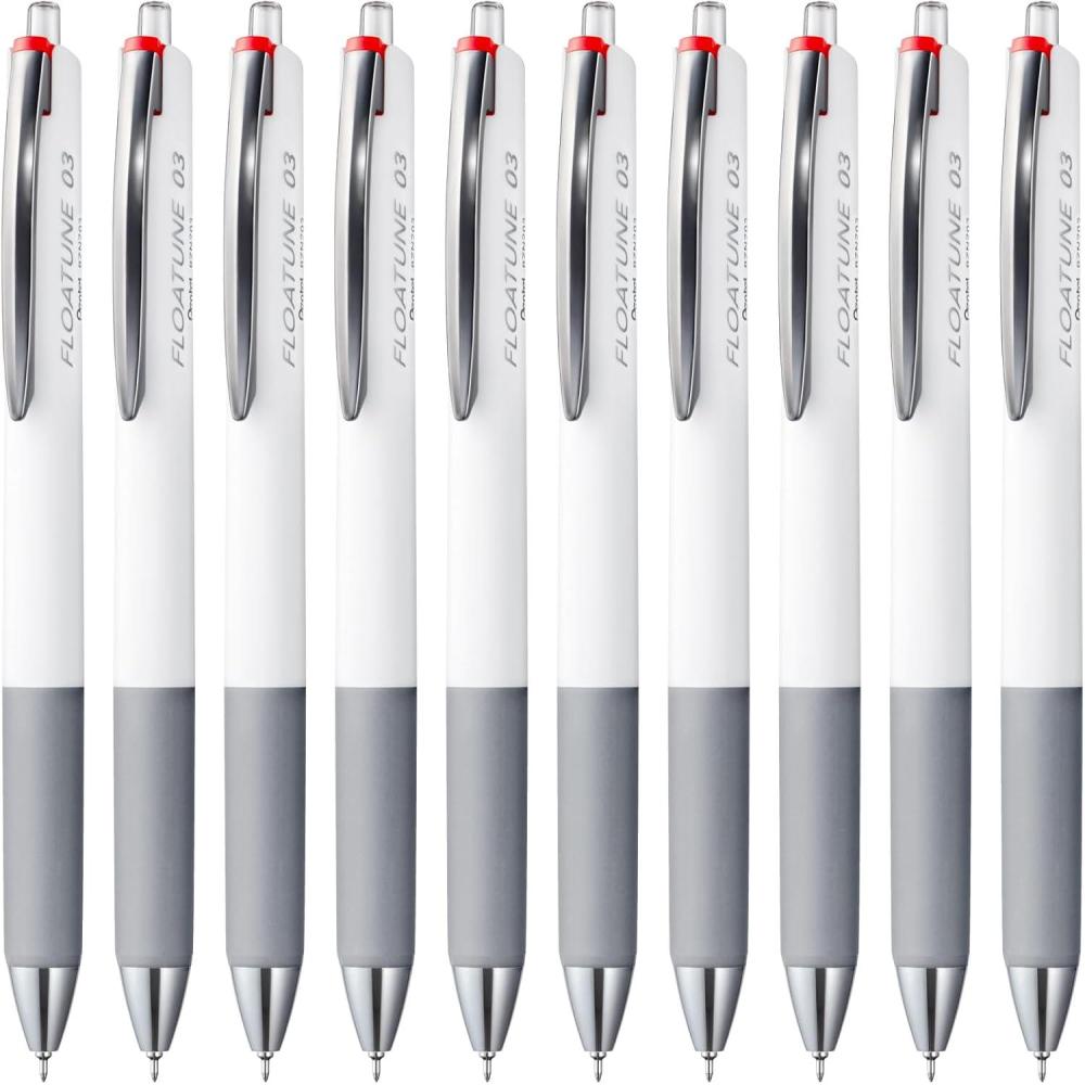 image:imagePentel Oil Based Ballpoint Pen Flowtune 03mm Black Red Blue 3 Pens BZN2033AMZMain Unit Red