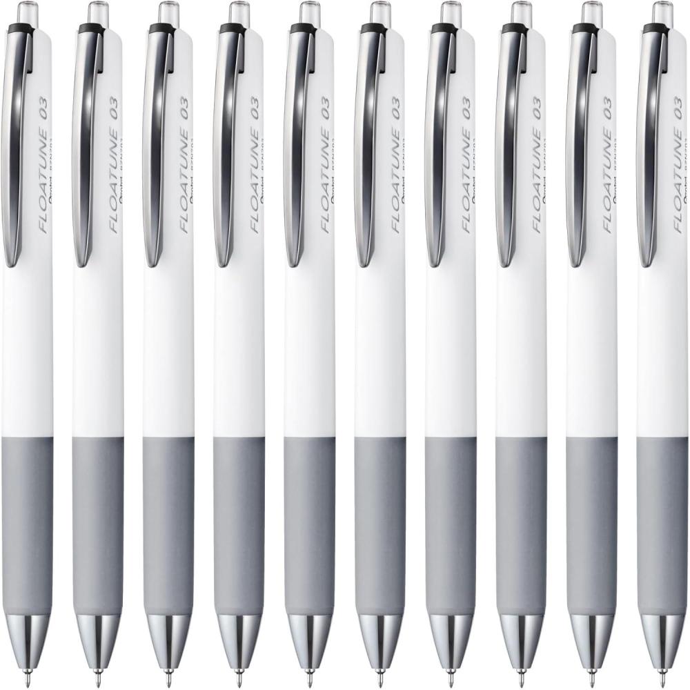 image:imagePentel Oil Based Ballpoint Pen Flowtune 03mm Black Red Blue 3 Pens BZN2033AMZMain unit Black