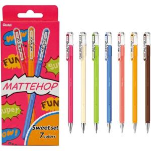 image:imagePentel Color Ballpoint Pen Matte Hop Brown 10 Pens K110VE7 Colors Sweet