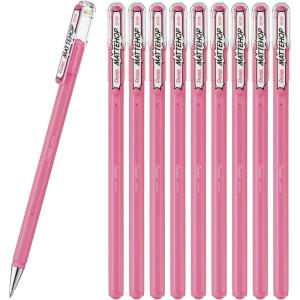 image:imagePentel Color Ballpoint Pen Matte Hop Brown 10 Pens K110VElight pink