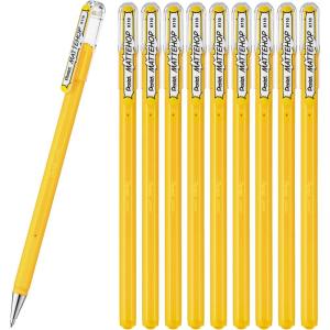 image:imagePentel Color Ballpoint Pen Matte Hop Brown 10 Pens K110VEyellow
