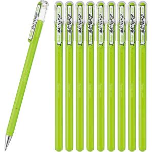image:imagePentel Color Ballpoint Pen Matte Hop Brown 10 Pens K110VEyellow green