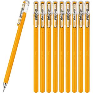 image:imagePentel Color Ballpoint Pen Matte Hop Brown 10 Pens K110VEyellow orange