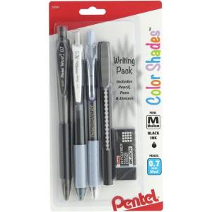 image:imagePentel Color Shades Writing Pack  Pastel Light Green BLBKALZBPK Lime GreenBlack
