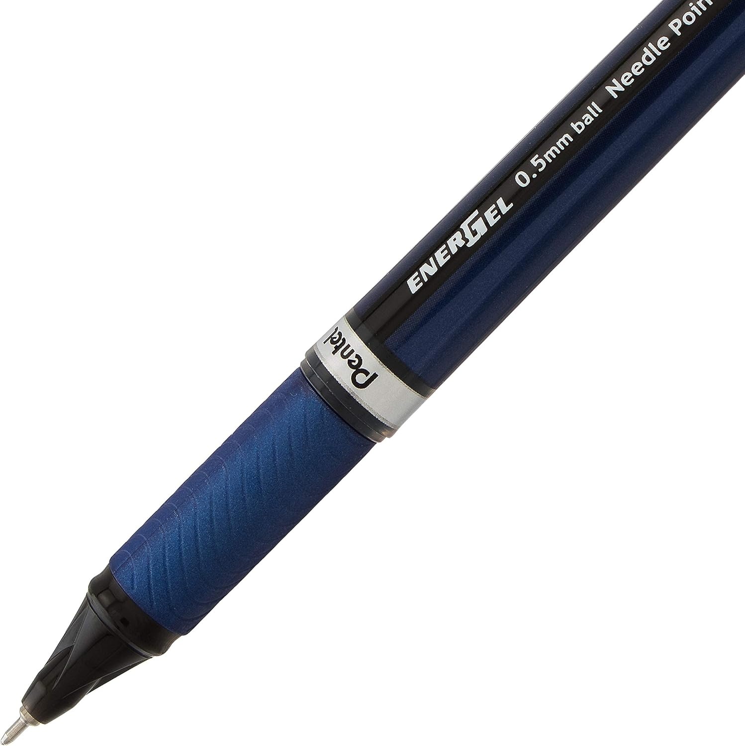 image:imagePentel ENERGEL NV Liquid Gel Pen 05mm Needle Tip Blue Ink 1 Pack BLN25BPCBlack