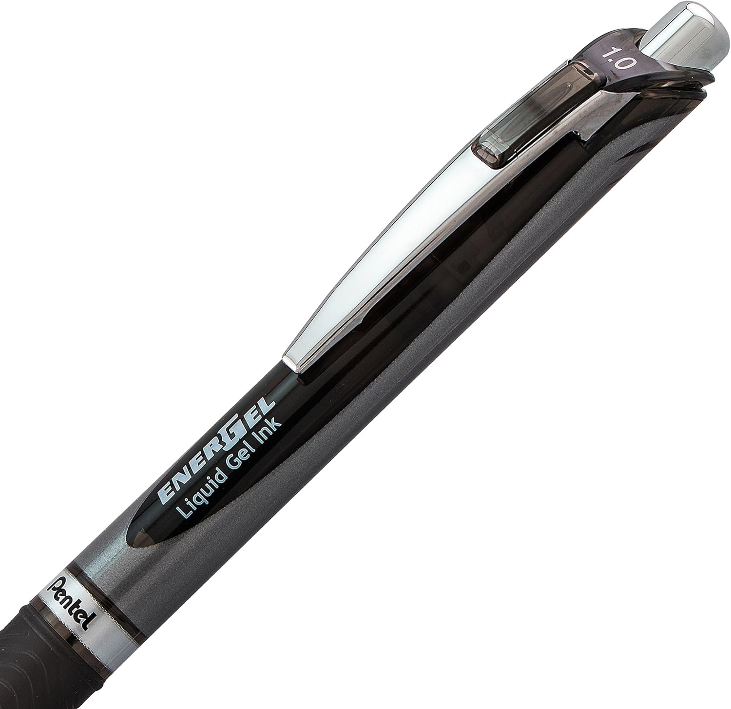 image:imagePentel Energel RTX Retractable Liquid Gel Pen Bold Line Metal Tip Blue Ink Pack of 2 BL80BP2CBlack