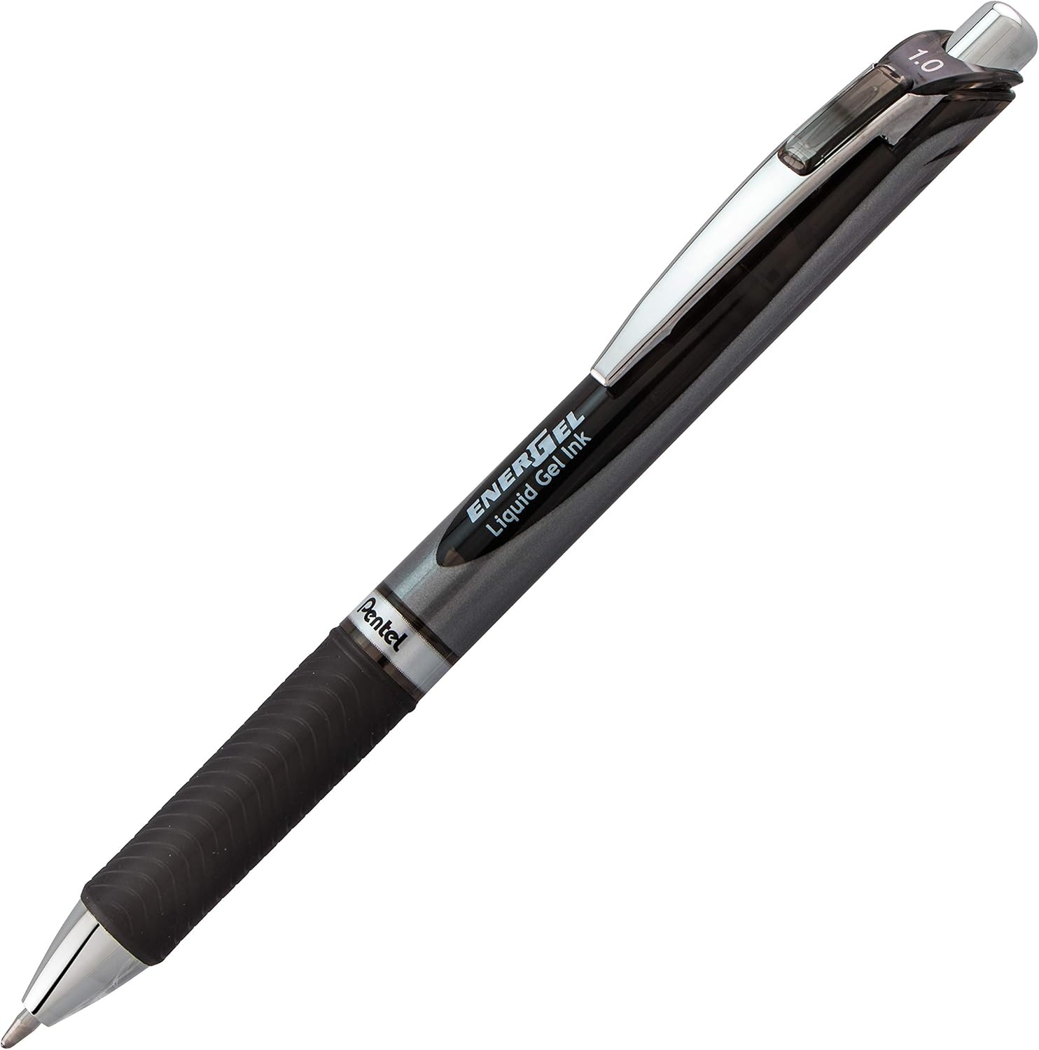 image:imagePentel Energel RTX Retractable Liquid Gel Pen Bold Line Metal Tip Blue Ink Pack of 2 BL80BP2CBlack