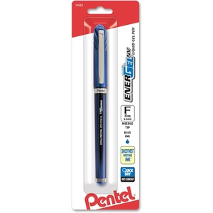 image:imagePentel ENERGEL NV Liquid Gel Pen 05mm Needle Tip Blue Ink 1 Pack BLN25BPCBlue