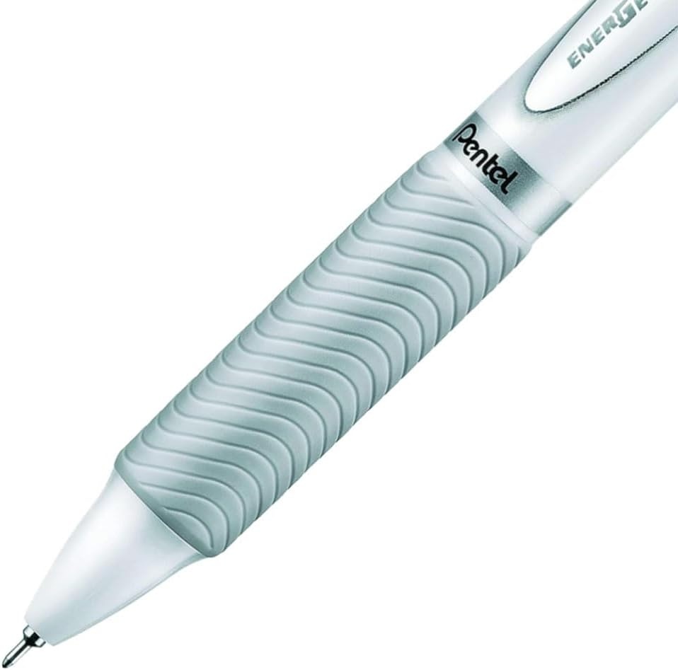 image:imagePentel EnerGel 3 MultiFunction 3Ink Gel Pen 05mm Fine Line Black Barrel BLC35AWhite