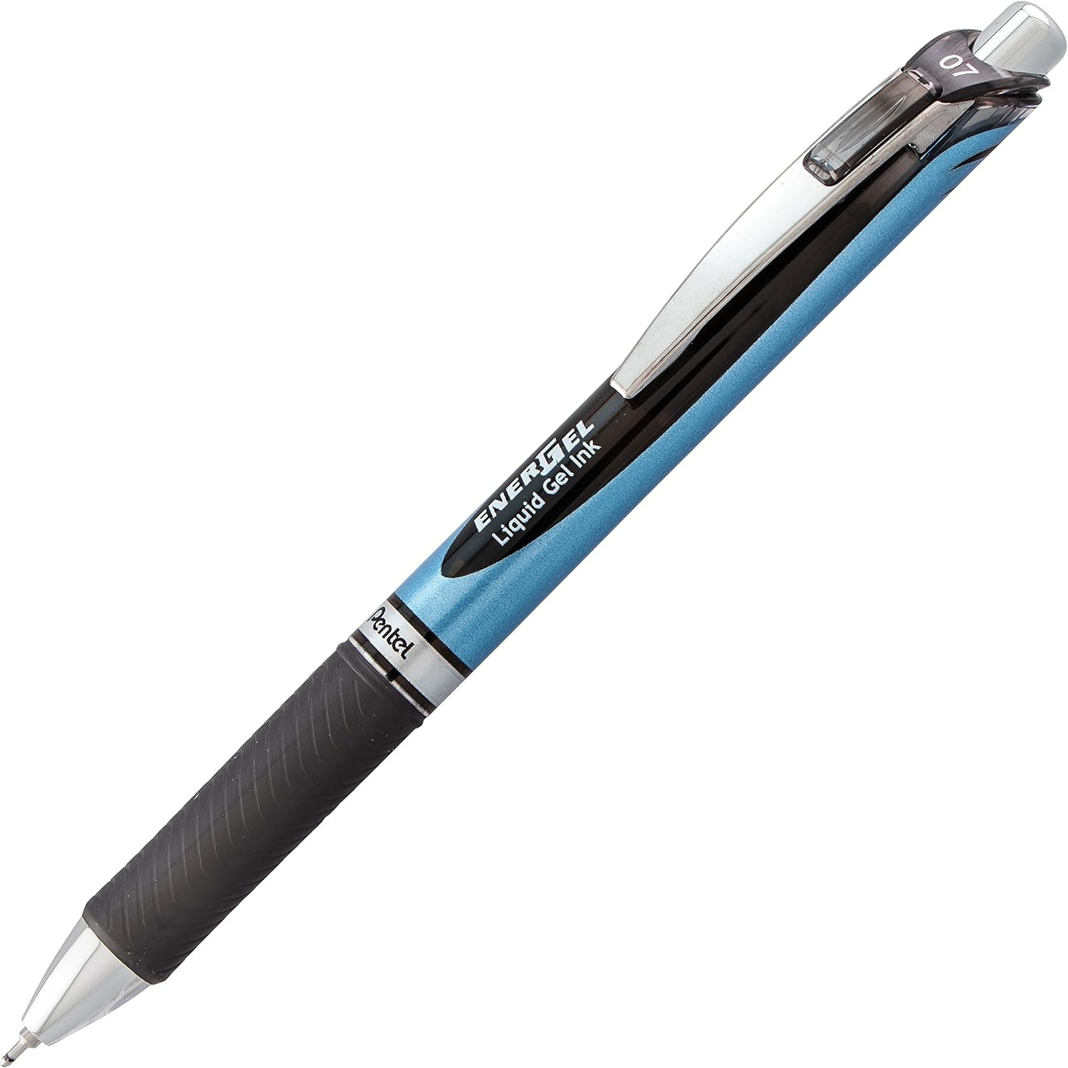 image:imagePentel EnerGel Deluxe RTX Retractable Liquid Gel Pen Medium Line Needle Tip Violet Ink Box of 12 BLN77VBlack