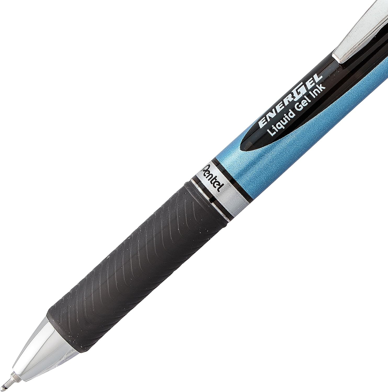 image:imagePentel EnerGel Deluxe RTX Retractable Liquid Gel Pen Medium Line Needle Tip Violet Ink Box of 12 BLN77VBlack