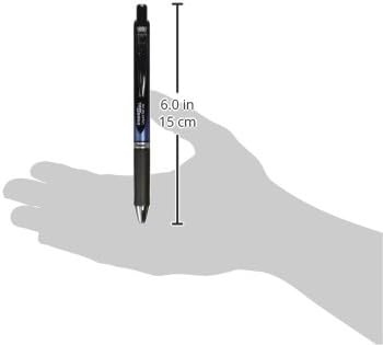 image:imagePentel EnerGel Deluxe RTX Retractable Liquid Gel Pen Medium Line Needle Tip Violet Ink Box of 12 BLN77VBlack