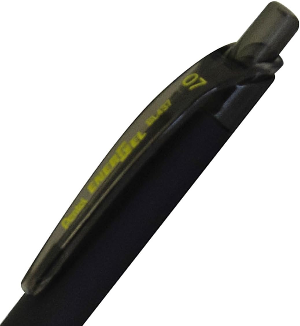image:imagePentel EnerGel Kuro Liquid Gel Pen 07mm Medium line Orange Ink 12 Pack BL437R1FBlack