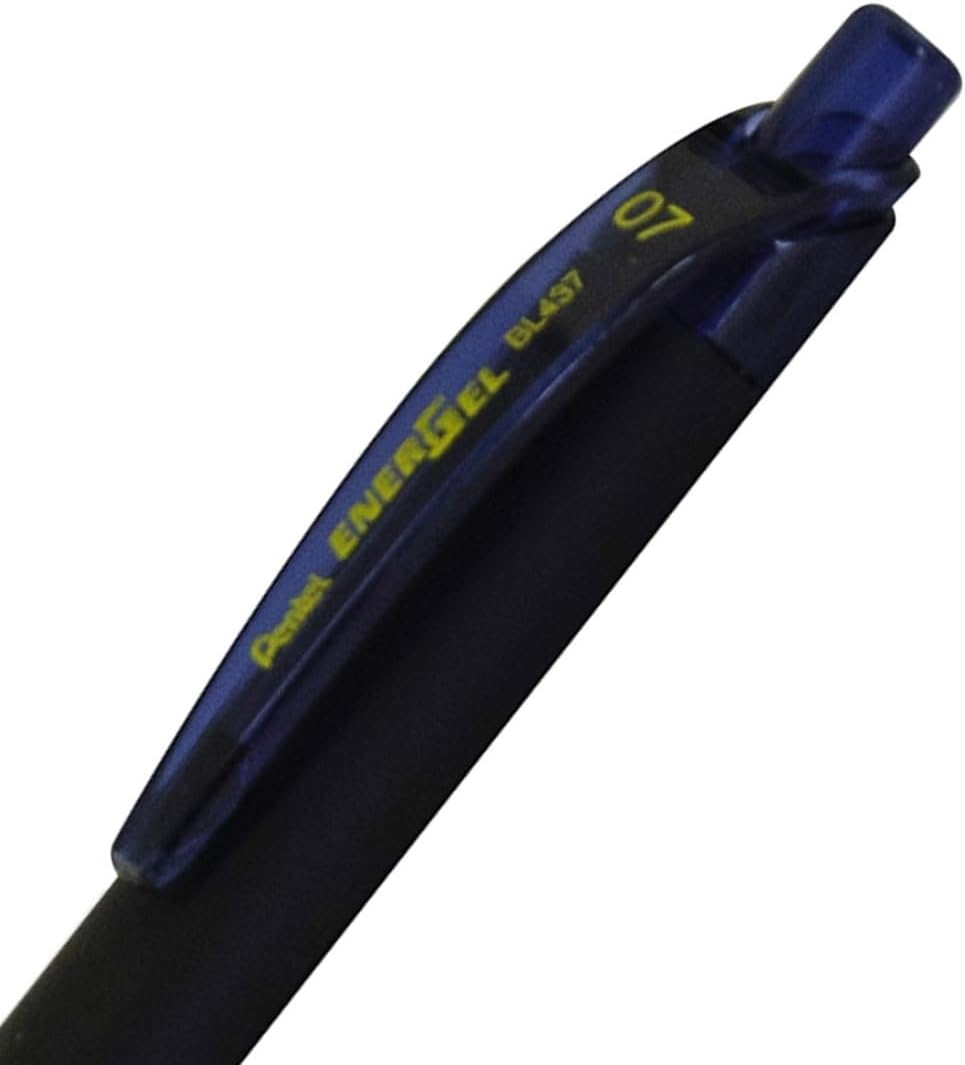 image:imagePentel EnerGel Kuro Liquid Gel Pen 07mm Medium line Orange Ink 12 Pack BL437R1FNavy Blue