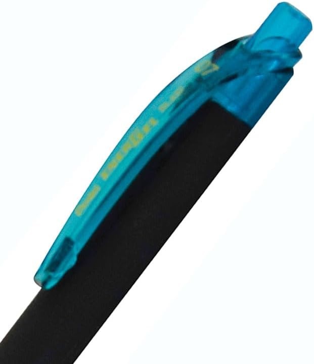 image:imagePentel EnerGel Kuro Liquid Gel Pen 07mm Medium line Orange Ink 12 Pack BL437R1FTurquoise