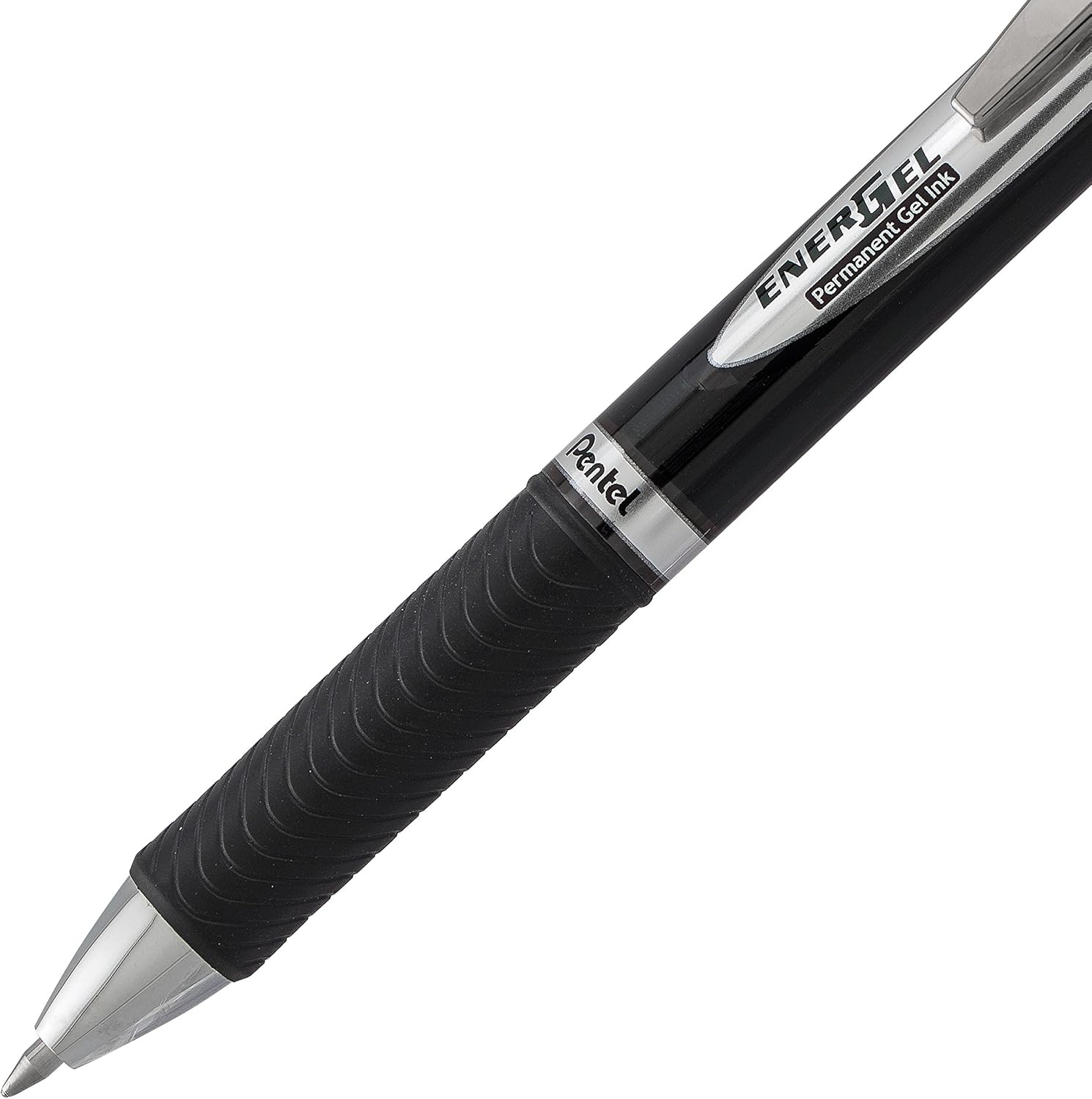 image:imagePentel EnerGel PRO Permanent Gel Pen 07mm Medium Line Red Ink Box of 12 Pens BLP77BBlack