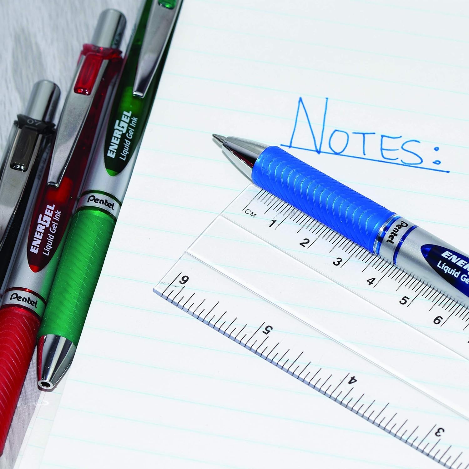 image:imagePentel EnerGel Pearl Deluxe RTX Retractable Liquid Gel Pen 07mm Accent Violet Ink Box of 12 BL77PWVPink