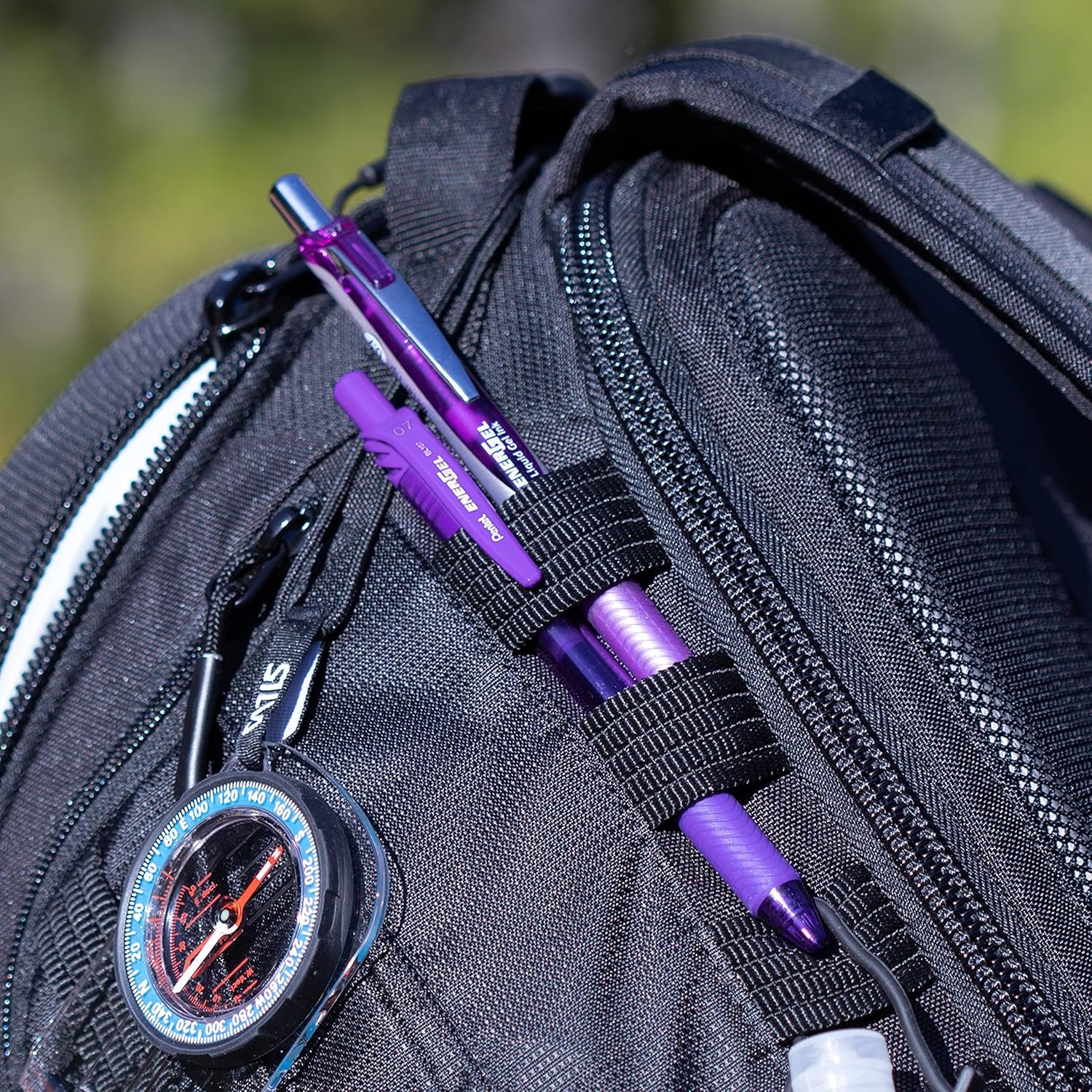image:imagePentel EnerGel Pearl Deluxe RTX Retractable Liquid Gel Pen 07mm Accent Violet Ink Box of 12 BL77PWVPink
