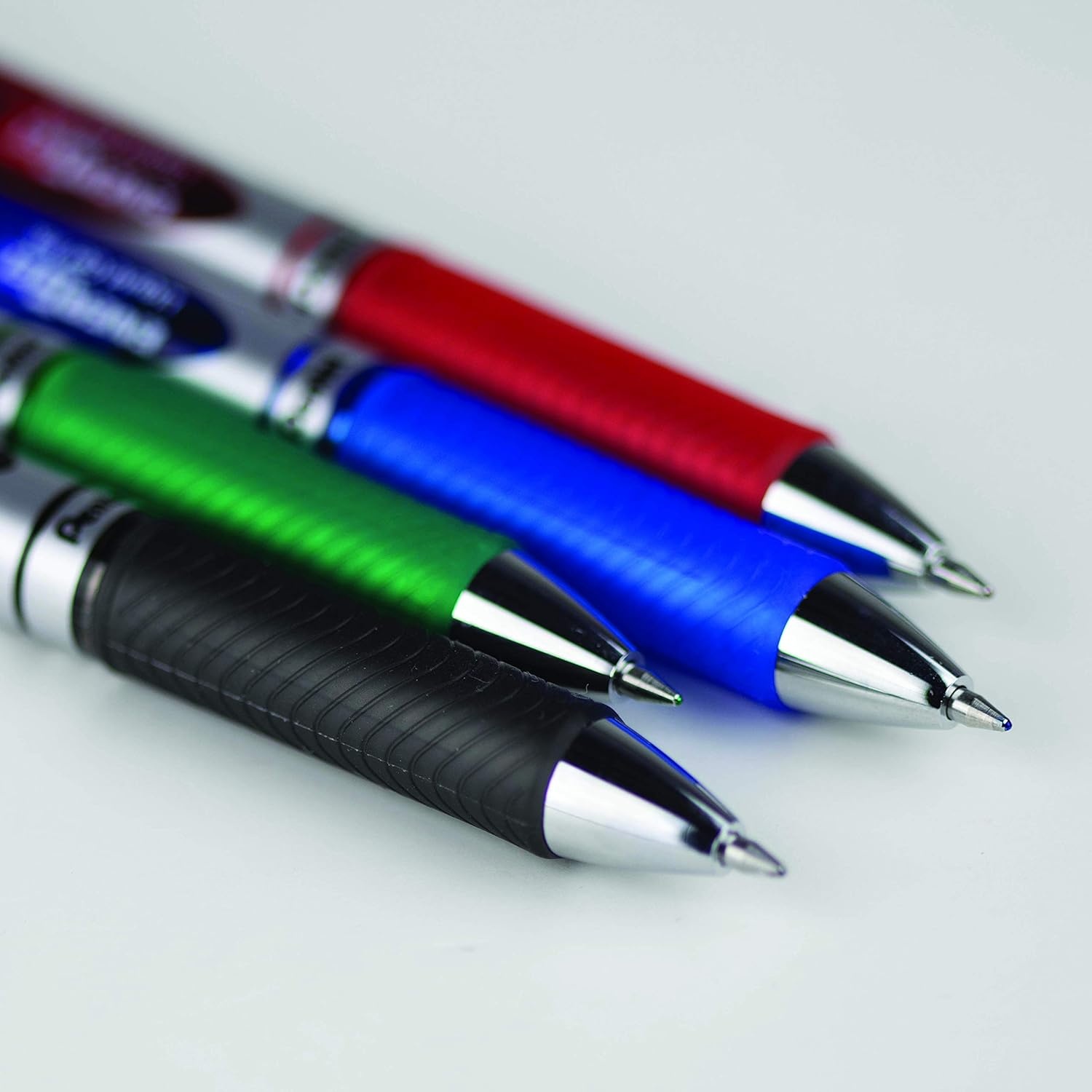 image:imagePentel EnerGel Pearl Deluxe RTX Retractable Liquid Gel Pen 07mm Accent Violet Ink Box of 12 BL77PWVPink