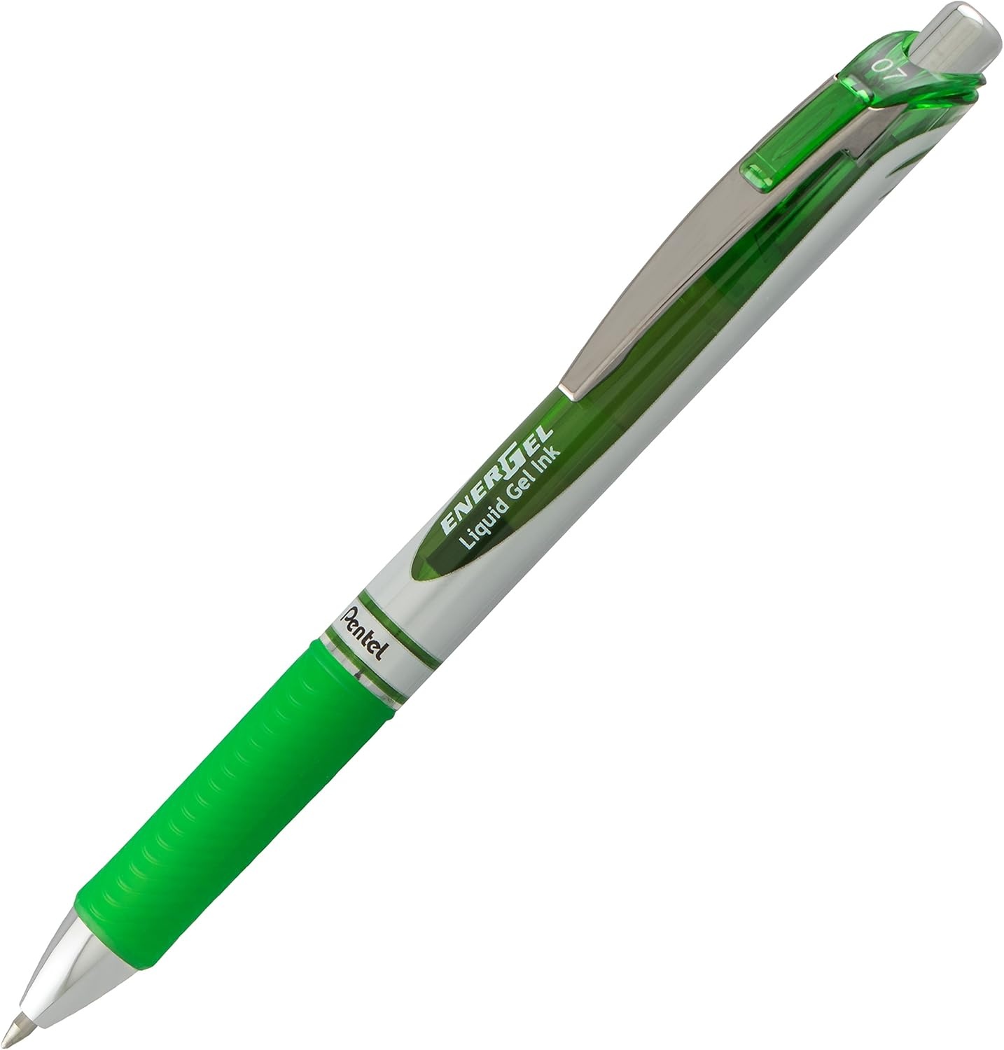 image:imagePentel EnerGel RTX Retractable Liquid Gel Pen 07mm Medium Line Metal Tip Assorted Ink Colors 20 Pack BL77BP20M10 Count Pack of 1