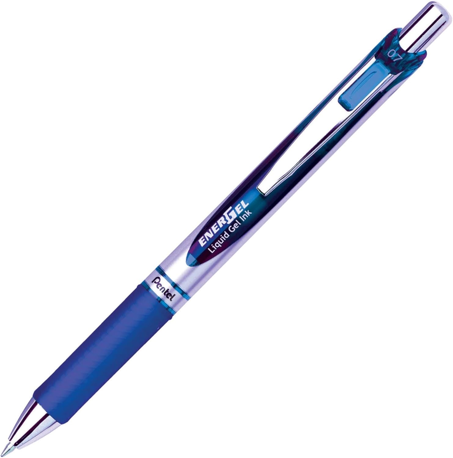 image:imagePentel EnerGel RTX Retractable Liquid Gel Pen 07mm Medium Line Metal Tip Black Ink Pack of 6 BL77BP6AAssorted