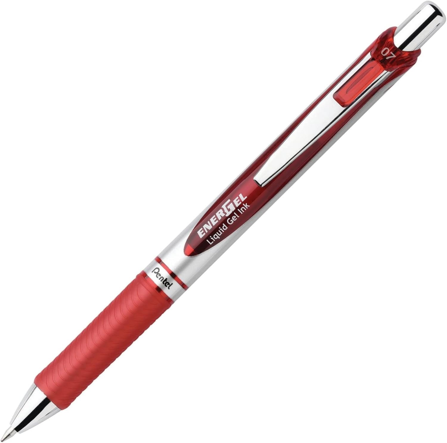 image:imagePentel EnerGel RTX Retractable Liquid Gel Pen 07mm Medium Line Metal Tip Black Ink Pack of 6 BL77BP6AAssorted