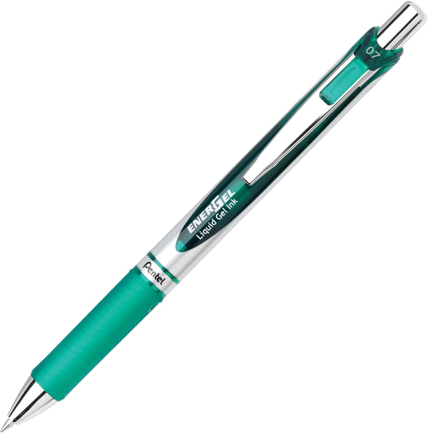 image:imagePentel EnerGel RTX Retractable Liquid Gel Pen 07mm Medium Line Metal Tip Black Ink Pack of 6 BL77BP6AAssorted