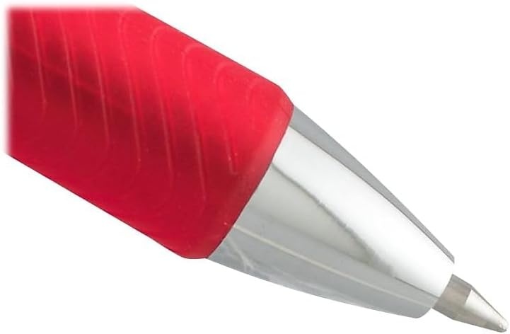 image:imagePentel EnerGel RTX Retractable Liquid Gel Pen 07mm Medium Line Metal Tip Red Ink Pack of 3 BL77BP3B3 Count Pack of 1