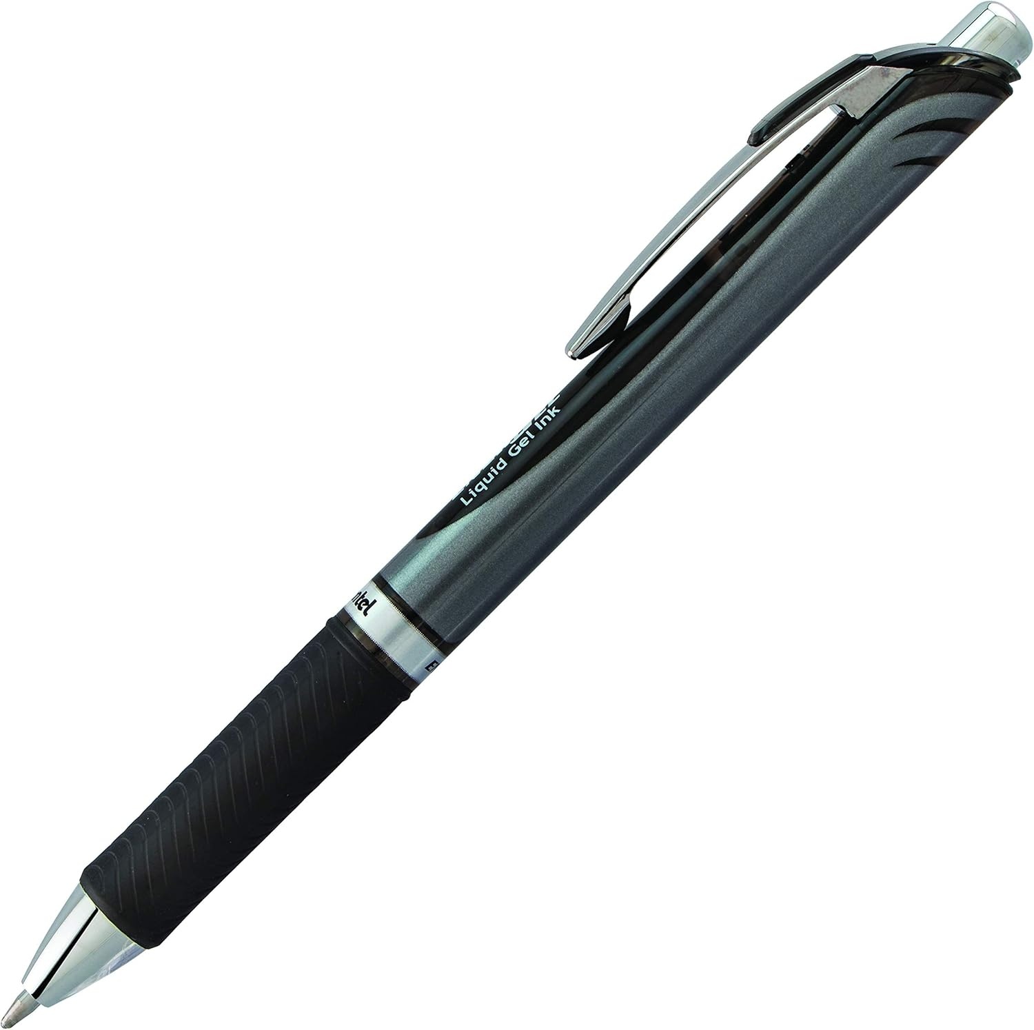 image:imagePentel EnerGel RTX Retractable Liquid Gel Pen Bold Line Metal Tip Violet Ink BL80V Pack of 1 12 Count TotalBlack