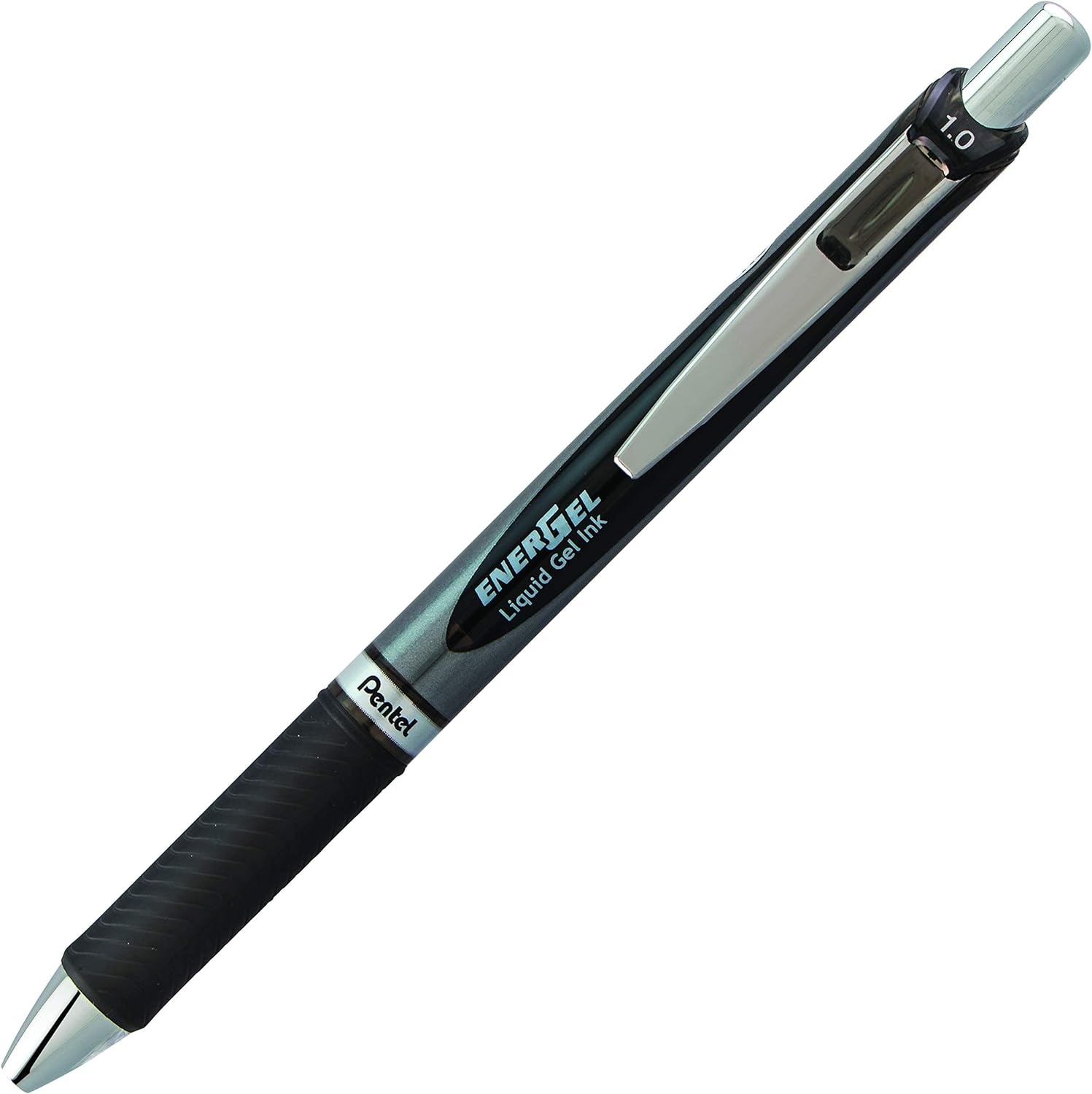 image:imagePentel EnerGel RTX Retractable Liquid Gel Pen Bold Line Metal Tip Violet Ink BL80V Pack of 1 12 Count TotalBlack