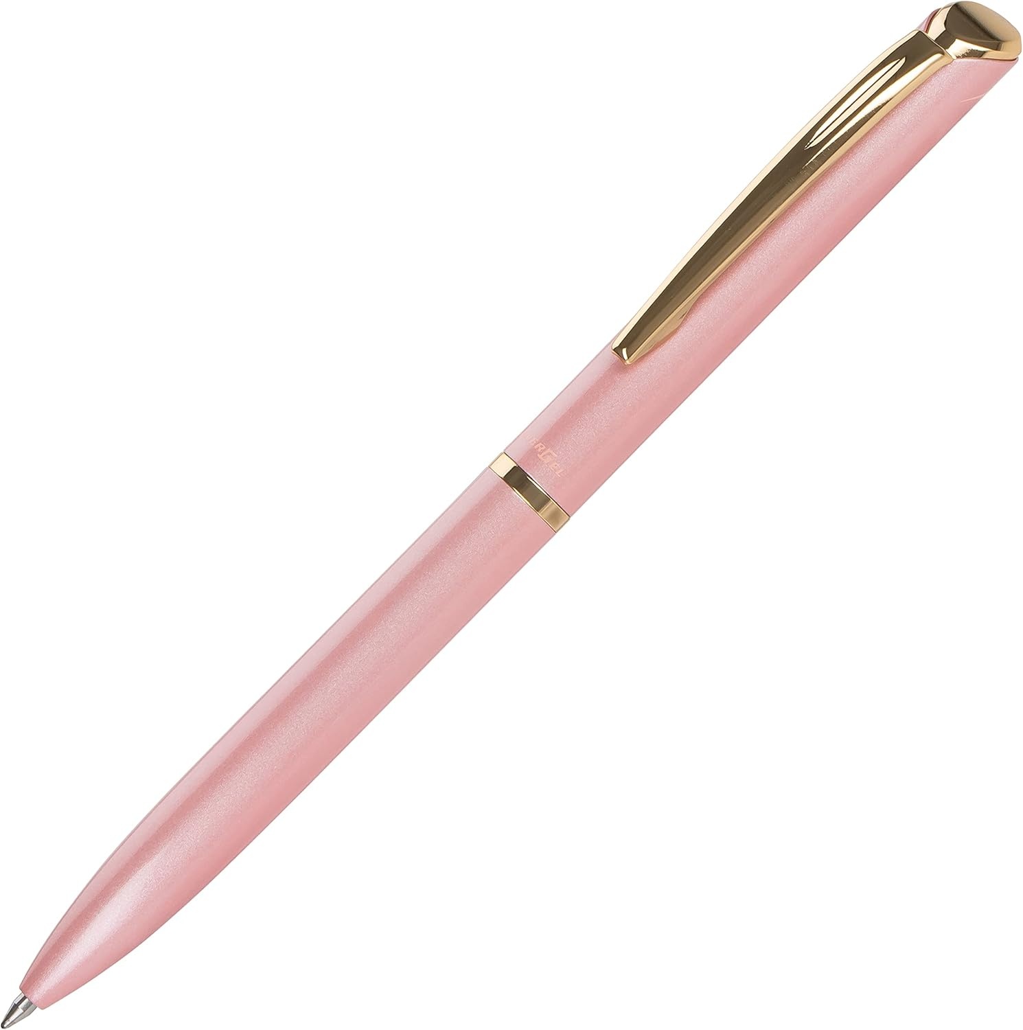 image:imagePentel EnerGel Style Gel Pen with Gift Box Pastel Green Barrel Black Ink 07mm Medium LinePastel Pink