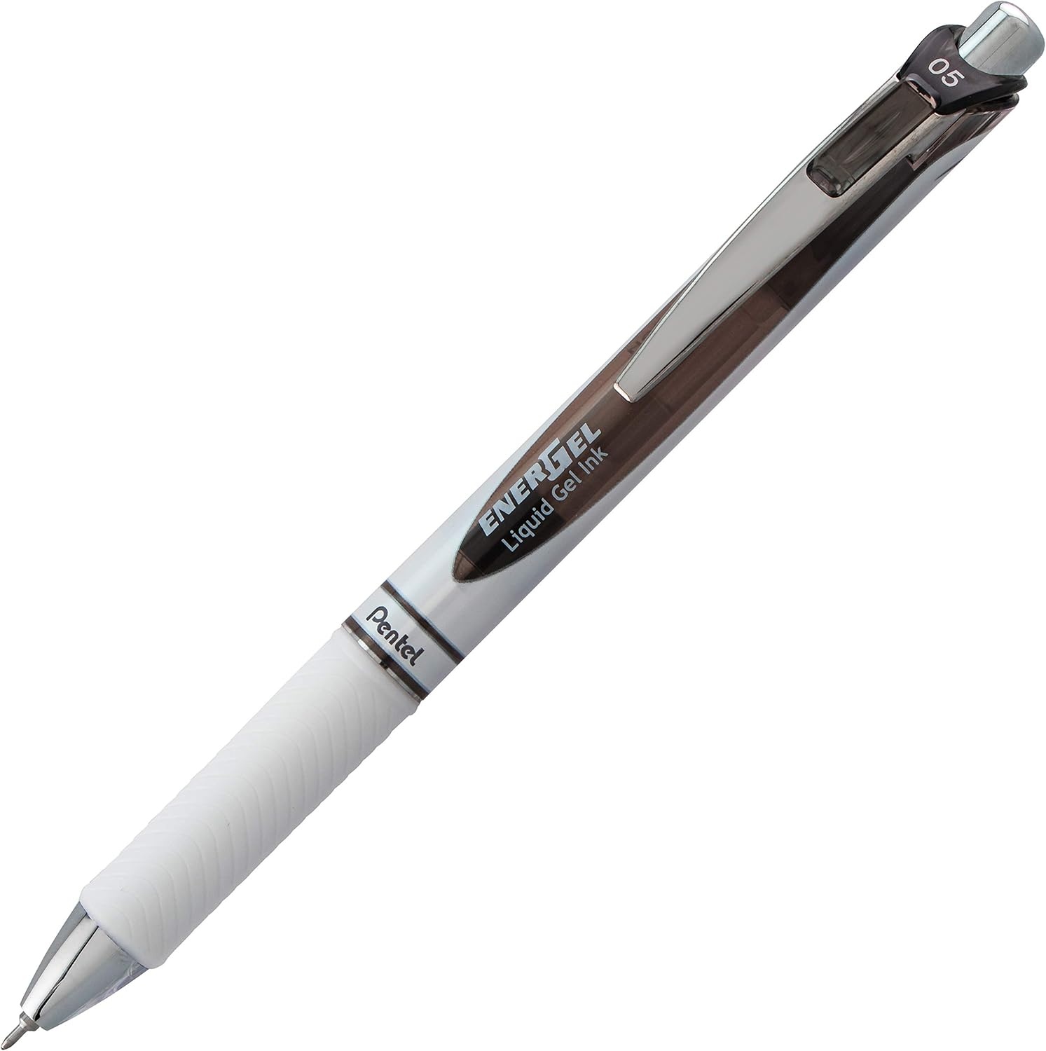 image:imagePentel Gel Ink Pen EnerGel Pearl RTX05mm Fine Point Needle Tip BLN75WBP3A