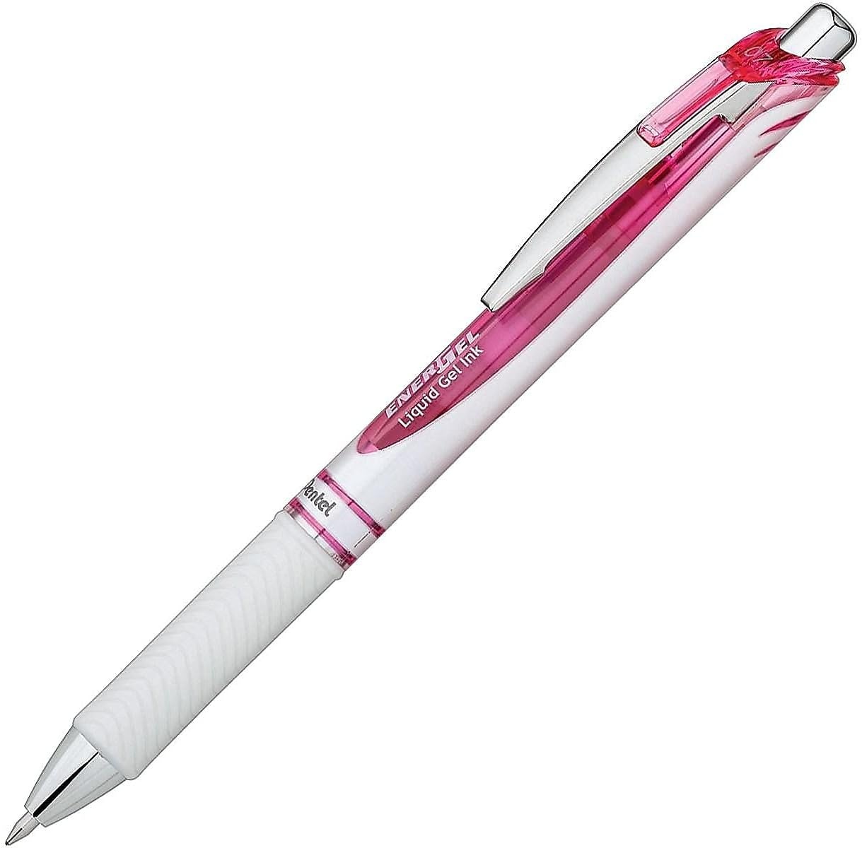 image:imagePentel Pink BCA EnerGel Pearl RTX Retractable Gel Pen 07mm BL77WBP2PP07mm