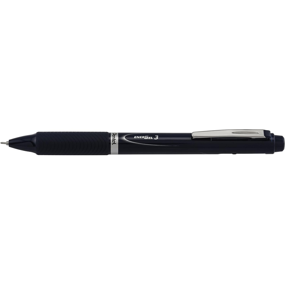 image:imagePentel EnerGel 3 MultiFunction 3Ink Gel Pen 05mm Fine Line Black Barrel BLC35ANavy