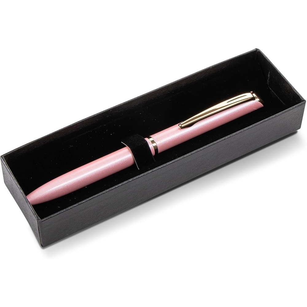 image:imagePentel EnerGel Style Gel Pen with Gift Box Pastel Green Barrel Black Ink 07mm Medium LinePastel Pink