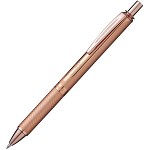 image:imagePentel EnerGel Alloy Retractable Liquid Gel Pen Red Barrel Black Ink 1 pack BL407BARose Gold