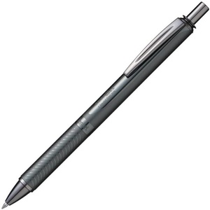 image:imagePentel EnerGel Alloy Retractable Liquid Gel Pen Red Barrel Black Ink 1 pack BL407BAcharcoal