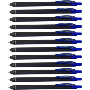 image:imagePentel EnerGel Kuro Liquid Gel Pen 07mm Medium line Orange Ink 12 Pack BL437R1FBlue