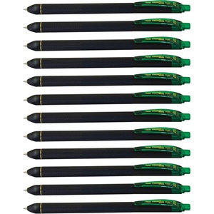 image:imagePentel EnerGel Kuro Liquid Gel Pen 07mm Medium line Orange Ink 12 Pack BL437R1FGreen