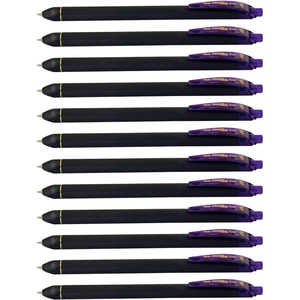 image:imagePentel EnerGel Kuro Liquid Gel Pen 07mm Medium line Orange Ink 12 Pack BL437R1FViolet